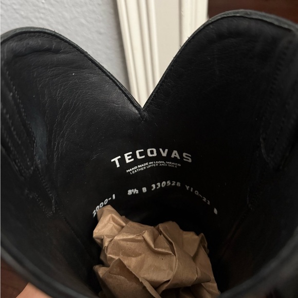 Tecovas The Annie Midnight Black Size 8.5 - Picture 7 of 7